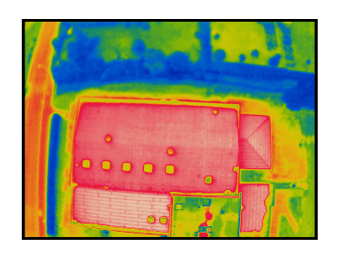 Thermographie aérienne par Drone lyon